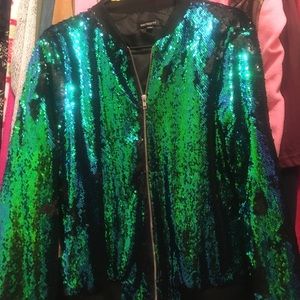 Sequin jacket